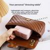 Children Jewelry Box With Mirror Multi Layer Travel Organizer For Earrings And Necklaces