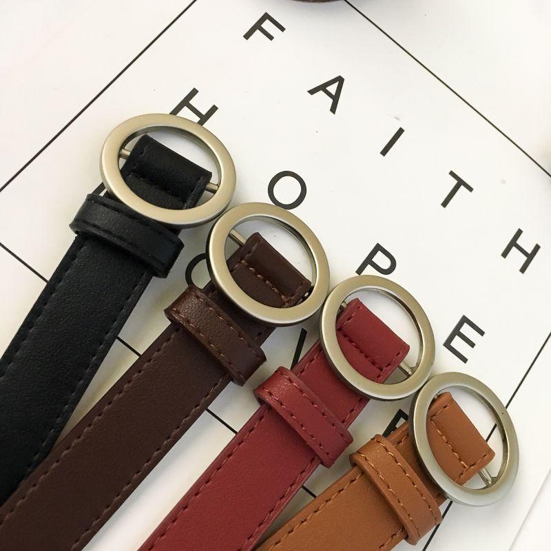 Hole Elegant No Womens Casual Waist Belt Stylish Design For Everyday And Use School