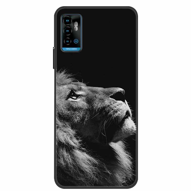 For ZTE Blade A71 Case Shockproof Soft silicone TPU Back Cover For ZTE BladeA71 Phone Cases for ZTE Blade A 71 2021 Cute Cartoon