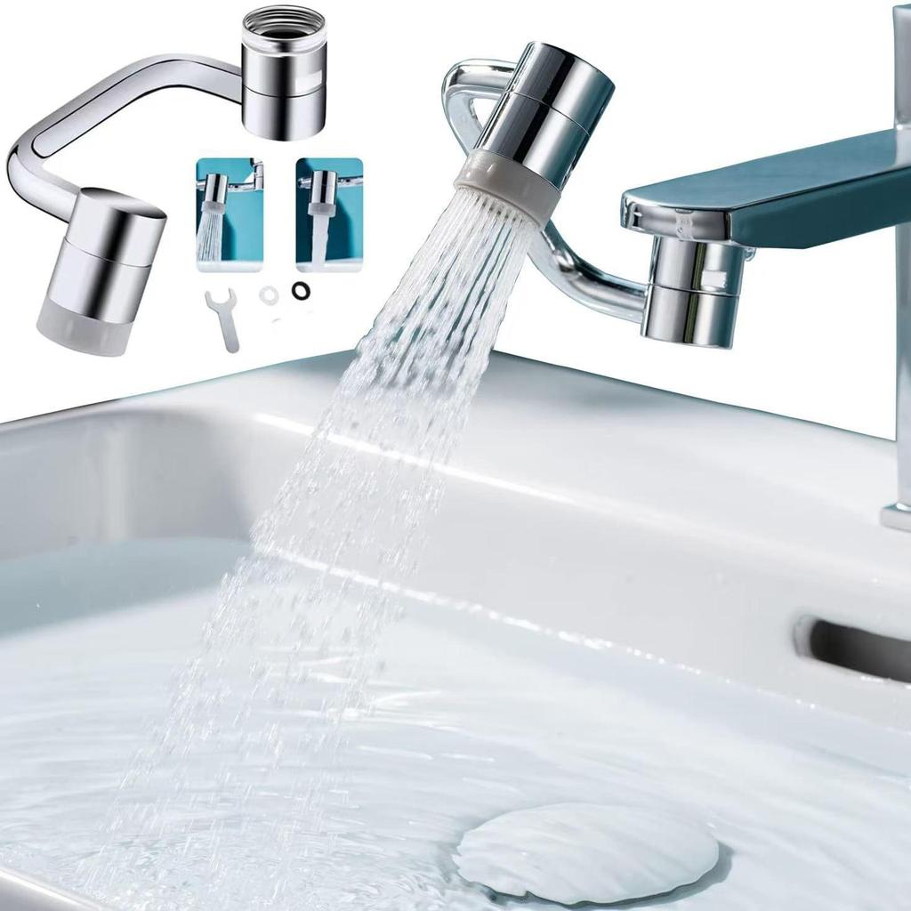 1080° Anti-Splash Rotating Faucet Extension Sprayer