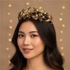 Sparkling Pearl Headpiece Zinc Zinc Alloy Wedding Tiaras Vintage Prom Diadem  Wedding