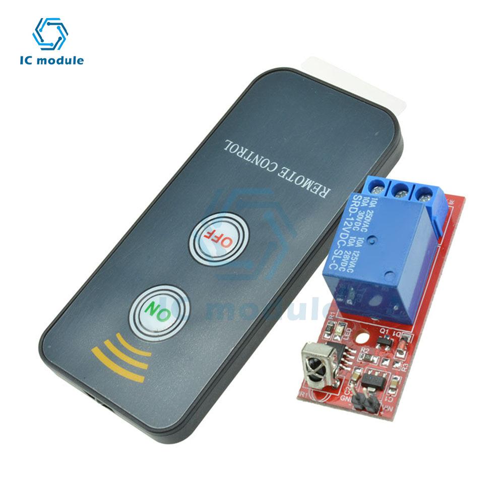 1 Channel 4CH DC 5V/12V Infrared Remote Control Relay Module IR Remote Switch Control Receiver Driver Board