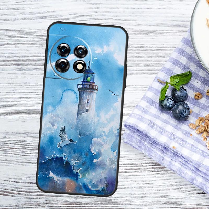 Abstract art highway landscape Case For OnePlus Nord 5 CE 2 3 4 Lite N20 N30 OnePlus 15 R 13T 13R 12R 10T 10R 11 12 13 Cover