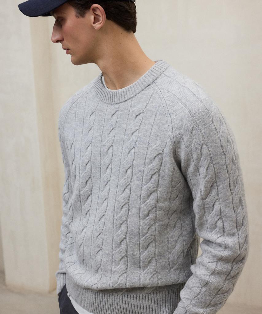 Ekoalpeu Men'S Light Grey Tilo Sweater