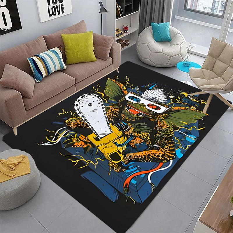 Whimsical Gremlins Adventure carpet printing floor mats Room Fashion Bathroom mat