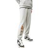 Anta Solid Color Logo Print Cuffed Sports Pants Women Bottoms Gray 162248314-5