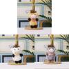 Baby Cow Plush Doll Keyring Soft Cotton Toy For Backpack Decor And Gifts