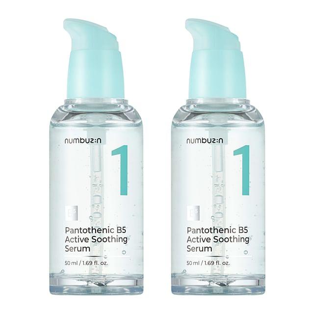 numbuzin - No.1 Pantothenic B5 Active Soothing Serum Bundle Set 2 pcs