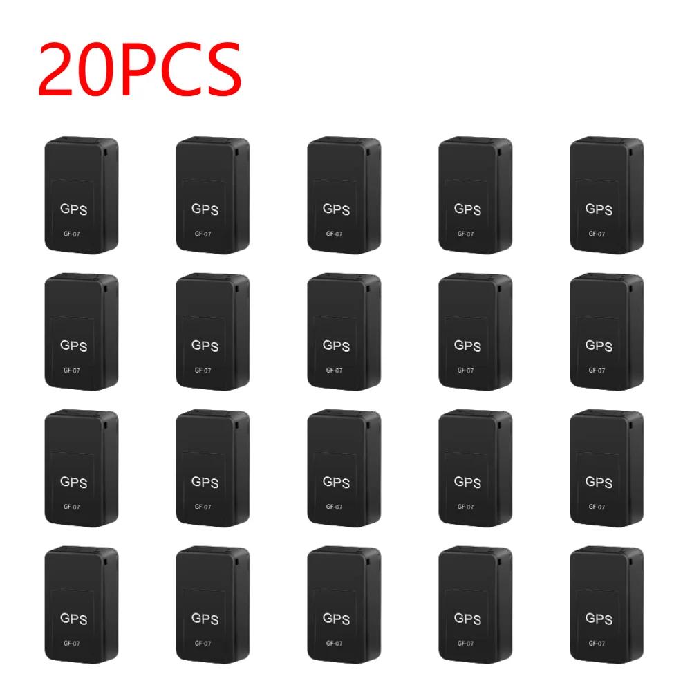 1-20pcs Mini GF 07 GPS Car Tracker Real Time Tracking Anti Theft Anti Lost Locator Strong Magnetic Mount SIM Message Positioner