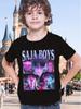 Vintage Saja Boys K-kpop Dämonenjäger Print T-Shirt Anime Kurzarm T-Shirt Sommer Mädchen Jungen Shirt Lässige Oberteile Rundhals Kleidung