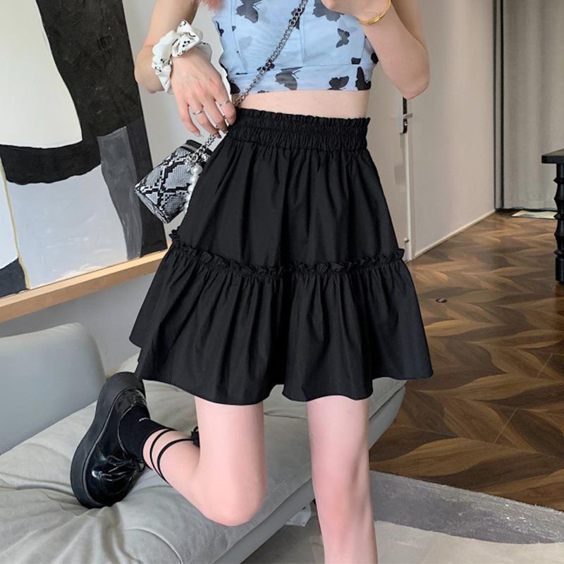 

Petite High Waist Slimming Chiffon Mini Bodycon Skirt - 2024 Summer Collection, White XXL чорний