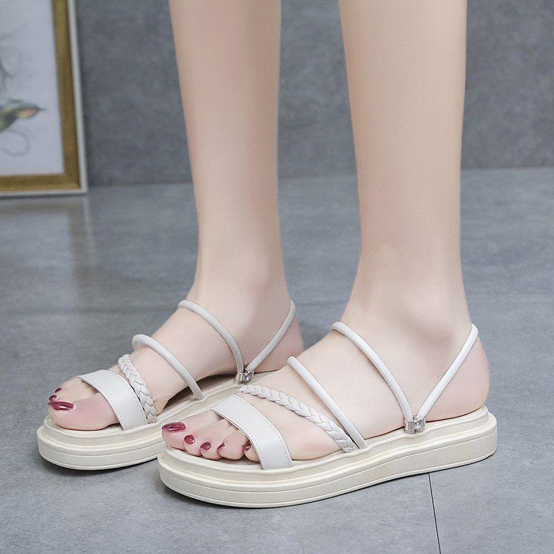Roman Style Woman Shoes Outdoor Platform Open Toe Sandals for Women 2025 Summer Comfortable Chic and Elegant Luxury Shoe Sales