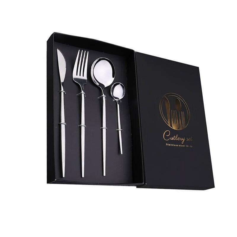 4-częściowy zestaw sztućców ze stali nierdzewnej Homeglen