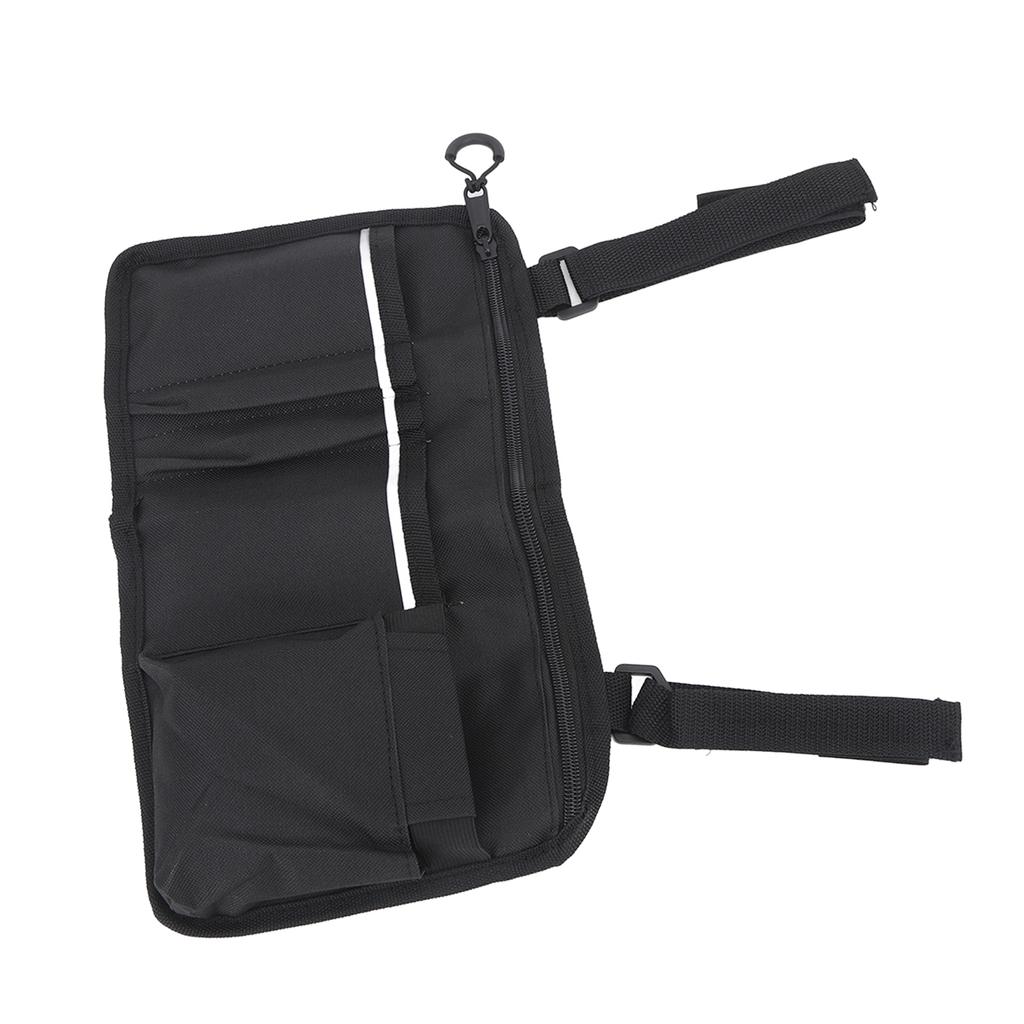 Wheelchair Side Bag Oxford Fabric Reflective Stripe Waterproof Large Capacity Wheelchair Pouch for