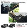 Rear Defogger Cable Cover For Jeep Wrangler JL 2018-2024 Rear Windshield Harness Protective Cover Conceals Car Accessories