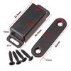 40kg Door Magnetic Catch Black Door Catch Door Suction