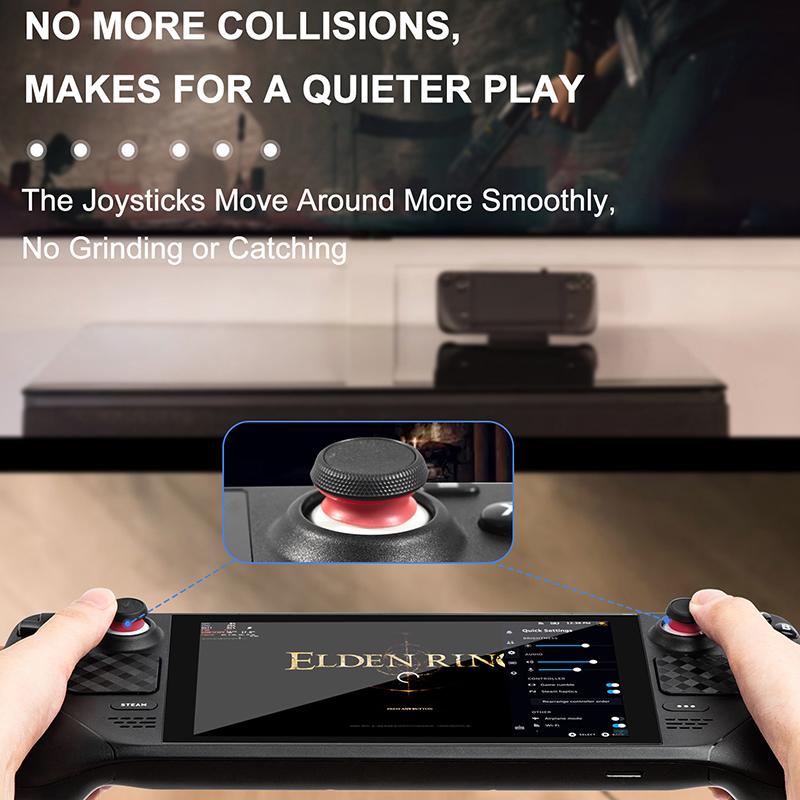 24Pcs Protective Ring For Steam-Deck/Ps5-/Ps4-/Switch- Pro Silicone Ring Cover Protective Ring