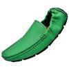 Genuine Leather Men Loafers Shoes High Quality Moccasins Driving Shoes Green Orange Office Shoe Casual Loafers Botas Para Hombre