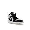 Air Jordan 1 Mid SE PS Diamond Kids Sneakers White Multi-Color Black DN4323-100