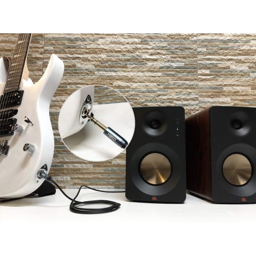 MillSO Stereo Standard Plug Converter, 3.5mm Stereo Mini Plug (Female) To Stereo Standard Plug (Male) TRS 6.35mm To 3.5mm TRS Converter for Amplifiers