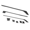 7pcs Set Navigation Panel Trim Central Control Air Vent Decor Carbon Fiber Fit for Mazda MX 5 ND Roadster ND 16 20