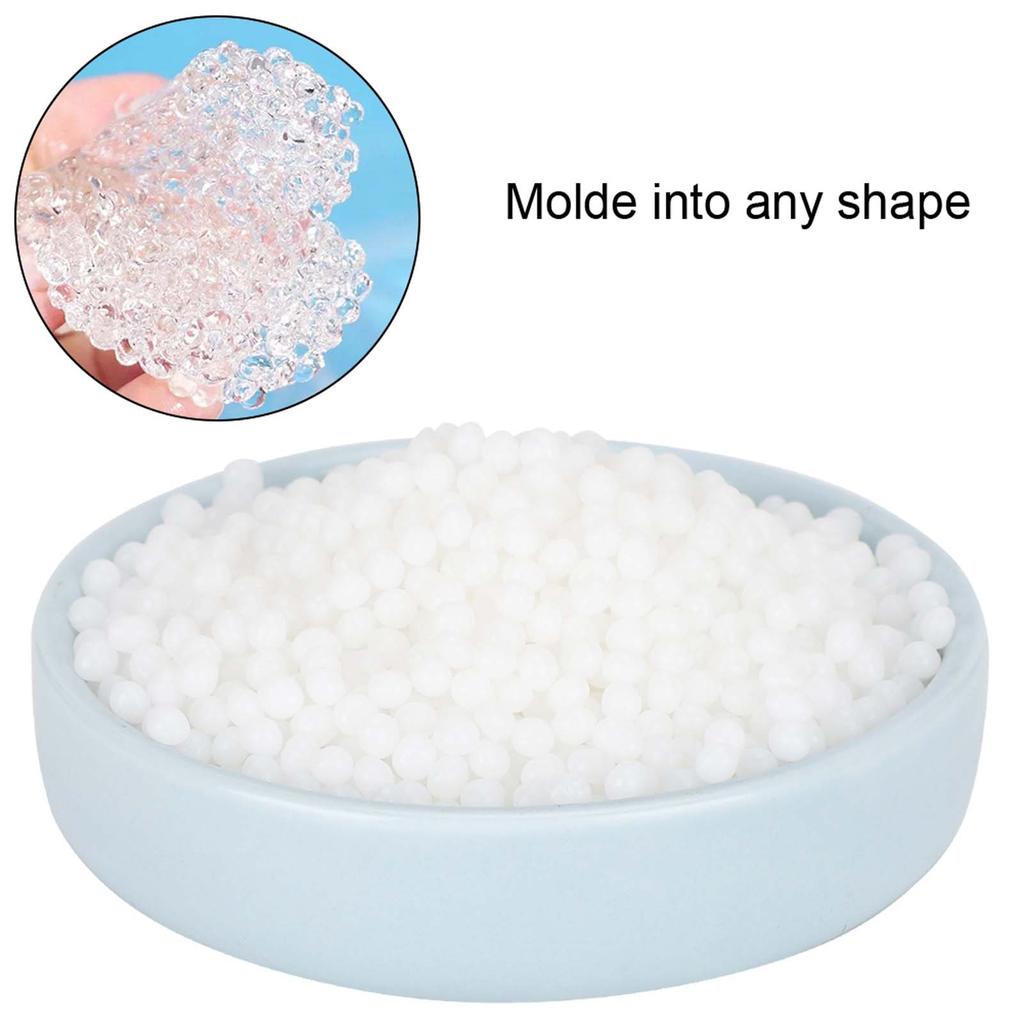 Thermoplastic Pellets Moldable Plastic Material Softens In Heat for DIY Hand Made Crafts 500g