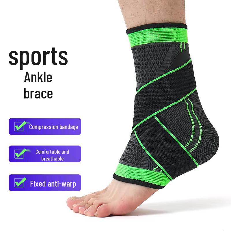 

Breathable Compression Ankle Support for Sports: Basketball, Running, Fitness - Anti-Sprain, Professional Joint Stabilizer