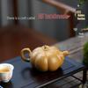 Wang Fang Handmade Yixing Zisha Pumpkin Teapot