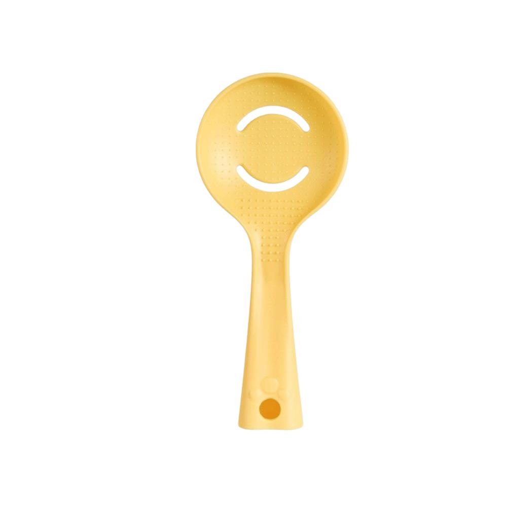 Hanging Manual Grinder Non Stick Food Grinder Multi-Functional Standing Rice Spoon  Food Prep жёлтый