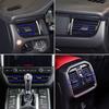 Left Right AC Vent Grille Outlet Tab Clip Repair Kit Rear Air Conditioner Vent Fit for Porsche Macan 2018 2019 2020 2021 2022 Pushbutton Switches