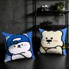 Cartoon Cute Animal Bear cushion cover Home Office Birthday Anniversary Gifts Soft Skin Friendly Cushion Cover
