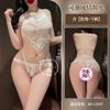 Sex Underwear Underwear Lace Through Chest Belly Pocket Bra Set Pure Desire Neck Retro Sexy No Temptation