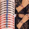 7 Knot Lucky Red Black String Bracelets for Lover Protection Amulet Friendship Braid Rope Wristband Jewelry Couple Bracelet Gift