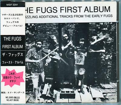 CD FAGGS - First Album MSIF3281 Fugs Records Japan ObiRock Used