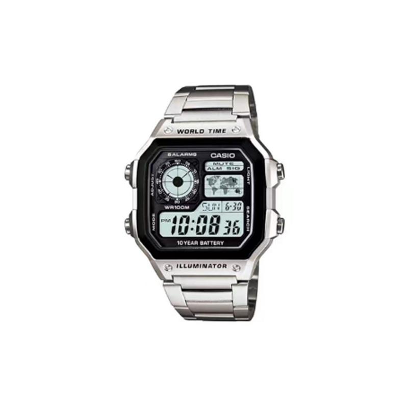 

CASIO Customized watch modified series classic retro fashion trend life waterproof AE-1200WHD-1A modified-Zhouyu Liuyin AE-1200WHD-1A срібний