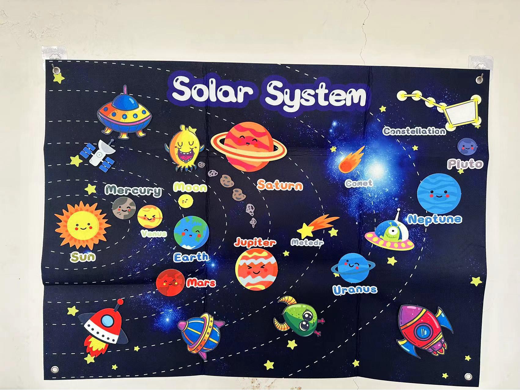 

Фетровая развивающая доска для обучения детей - Фетровые игрушки для детского сада