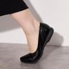 Himiko (Himiko) Web-exclusive design plain sneaker pumps / 643150 Black 245