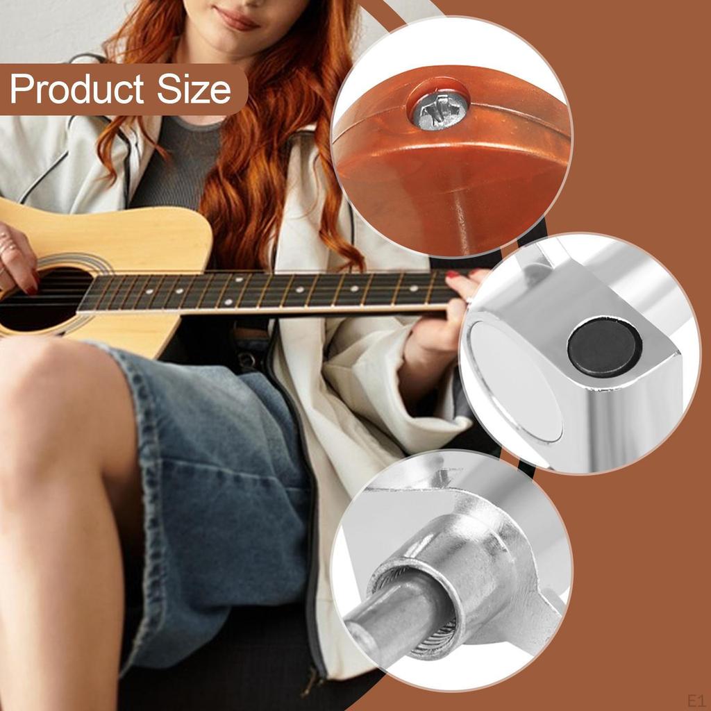 6x Guitar String Tuning Pegs with 6 Screws Musical Instruments Repair Guitarist Gifts Parts