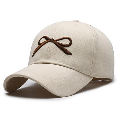 Stickerei Hut Schleife Baseballkappe Frühling Sommer