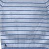Polo Ralph Lauren Striped Knit Crew Neck Short Sleeve T-Shirt Women Tops Blue 211801541-001