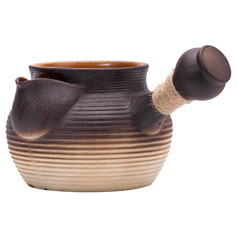 Large Capacity Electric Ceramic Stove Tea Set with Warmer for Indoor and Outdoor Use