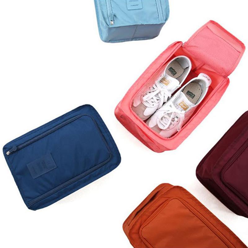 Travel Shoes Organizer Bag Convenient Nylon Waterproof Luggage Multifunction