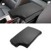 For BMW 3 Series 05-12 E90 Center Armrest Console Box Cover 1Pcs Black Leather