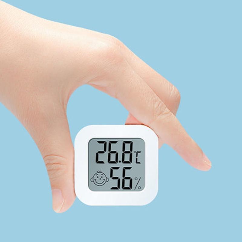 Moisture Meter Monitor Wireless for Smart Temperature Gauge Mini Hygrometer Thermometer LCD Digital Screen Thermometer