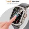 For Apple Watch Ultra 2 3 Screen Protector 49mm accessories Titanium Alloy Frame+HD Tempered Glass Cover Protective iWatch ultra