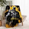 Batman Theme Printed Blanket - Perfect for Couch, Bed, Travel & Outdoor Use | Machine Washable, Cozy & Durable.