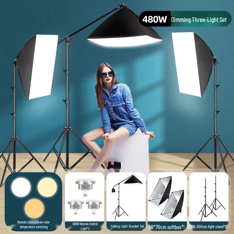 Indoor LED Softbox für Studiofotografie und Live-Videos