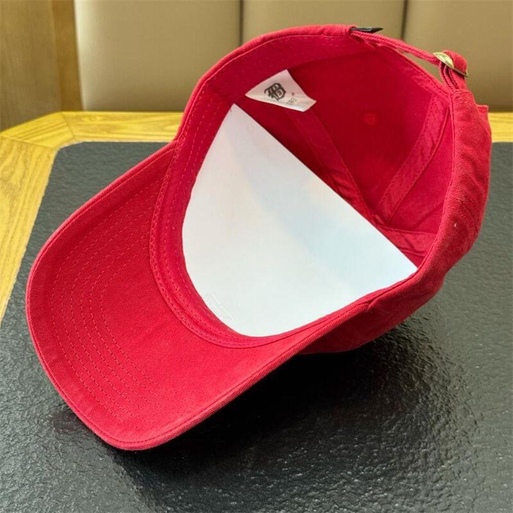 Sunscreen Pony Embroidered Baseball Cap Creative Cotton Baseball Cap Cartoon Baseball Hat  Street