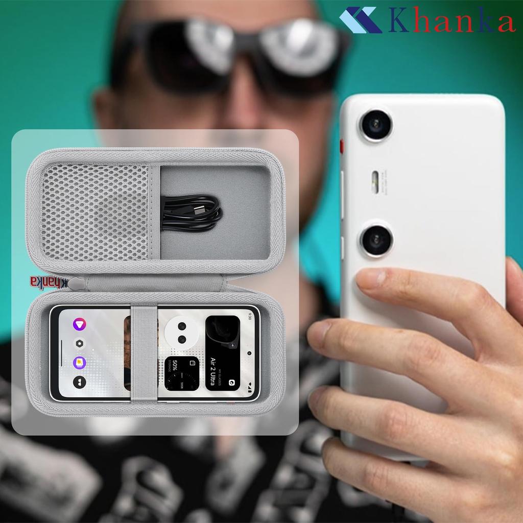 XREAL Beam Pro XREAL AR Glass Spatial Computing Companion 3D Camera Travel Storage Case Khanka (only Case) -