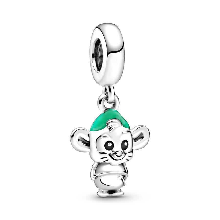 New Disney Charms Bracelet Winnie the Pooh Beauty and the Beast Dumbo Monsters Inc Jewelry for Women